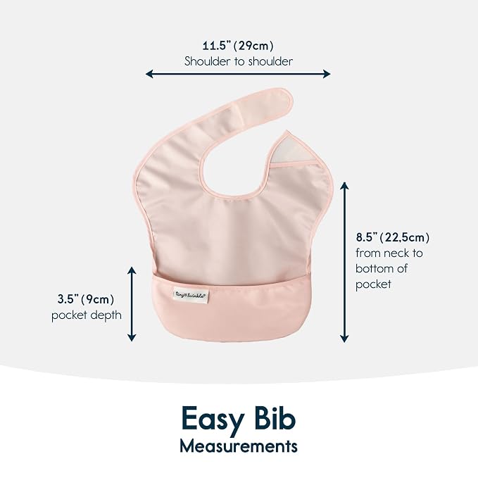 Tiny Twinkle Mess Proof Baby Bibs - Image 5
