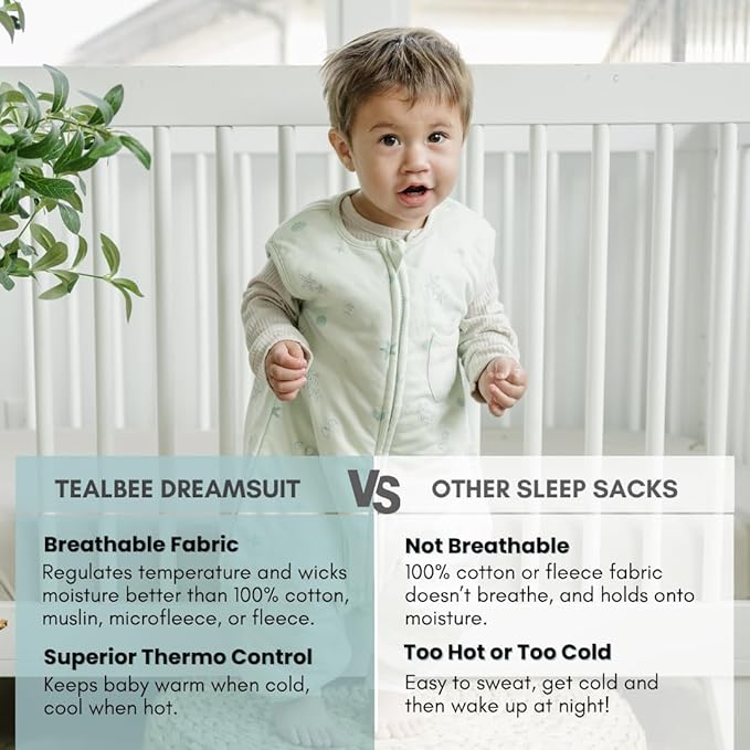 Tealbee Dreamsuit Toddler Sleep Sack - Image 3