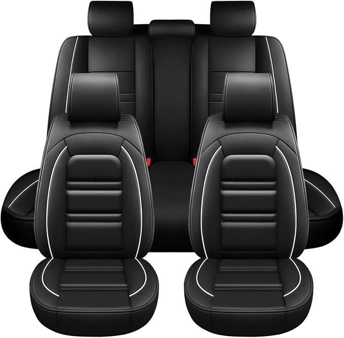 Seat Covers for Toyota Corolla 1997-2025 | 5-Seats Leather Seat Covers by PACKMACH