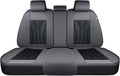 FLORICH Rear Seat Covers Leather Car Seat Covers Waterproof Back Seat Cover by FLORICH