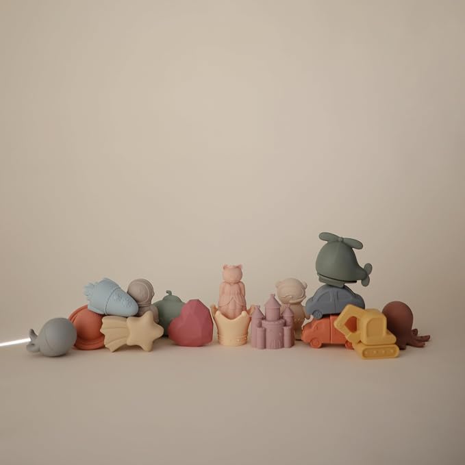 mushie Princess Bath Toys Play Set - Image 3