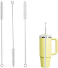 Straw Cleaner Brush for Stanley Cup, Straw Cleaning Brush and Nylon Bristles by CIDYAUST