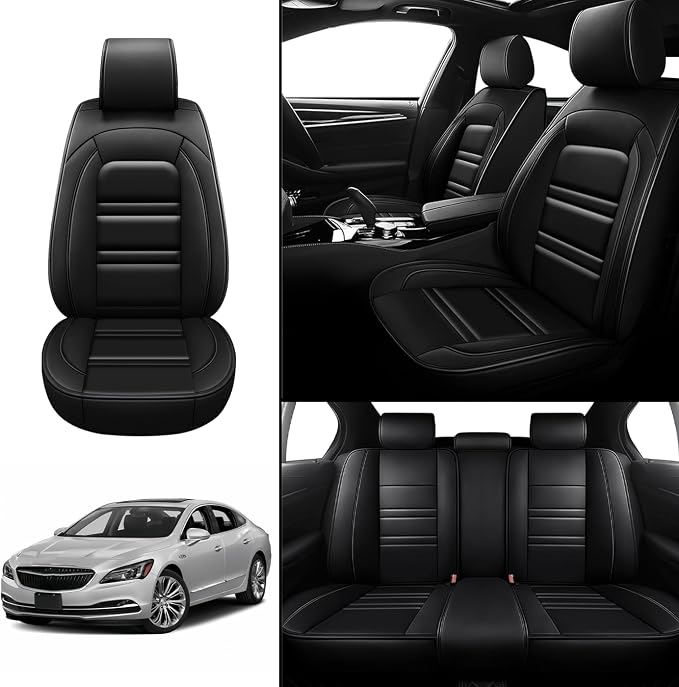 Seat Covers for Buick Lacrosse 2005-2019 | 5-Seats Leather Seat Covers - Image 2