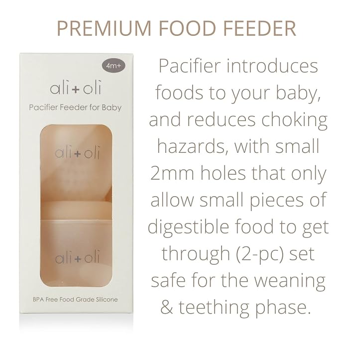 Ali+Oli Food & Fruit Feeder Pacifier Set - Image 9