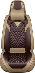 Leather Car Seat Cover Full Set, Waterproof and Protector, 5 Seat Cushion by Unknown