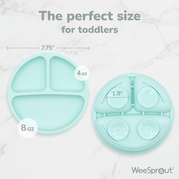 WeeSprout Suction Plates for Babies & Toddlers - Image 2