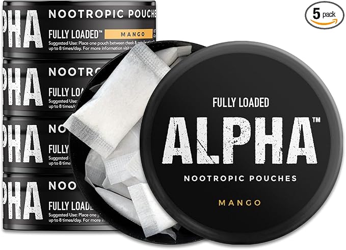 Fully Loaded Alpha Nootropic Pouches by FullyLoadedChew