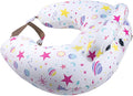 Inflatable Nursing Pillow for Breastfeeding – Travel Baby Feeding Cushion for by PortabuddyUSA
