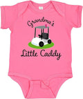inktastic Grandma's Little Caddy Golf Baby Bodysuit by Inktastic