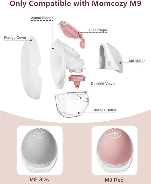 2 Pack Full Breast Pump Kits Compatible - Image 2