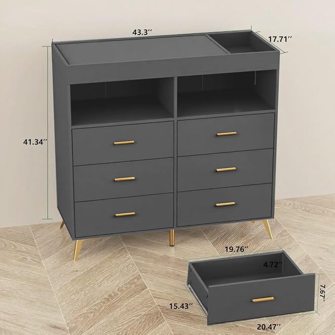 GarveeHome Dresser for Bedroom - Image 2