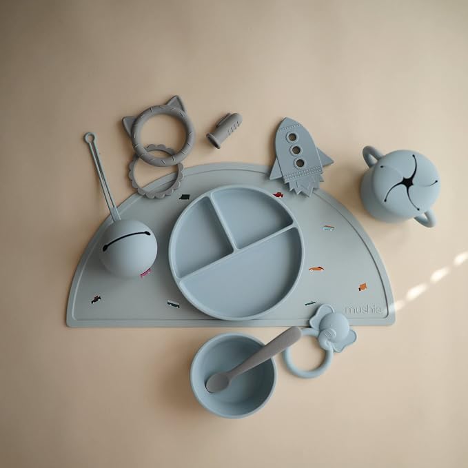 mushie Silicone Suction Plate | BPA-Free Non-Slip Design - Image 5