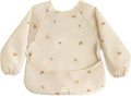 mushie Long Sleeve Baby Bib | Water Resistant Adjustable Fit by mushie