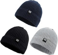 JANGANNSA Simple Knitted Baby Beanie Hip-Hop Boys Winter Hat Toddler Kids Bonnet by JANGANNSA