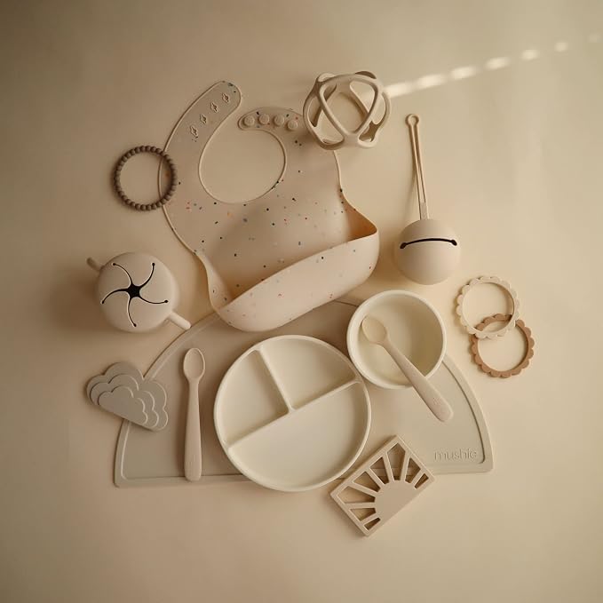 mushie Silicone Suction Bowl | BPA-Free Non-Slip Design - Image 3
