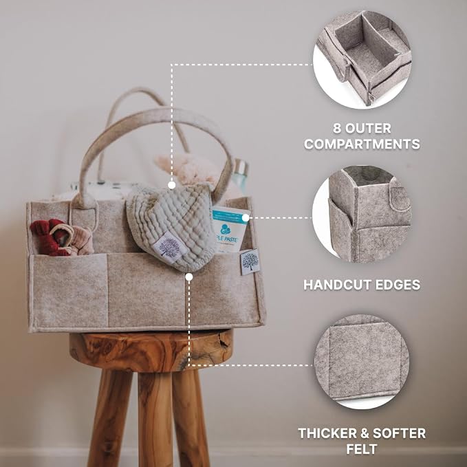 Parker Baby Co. Diaper Caddy - Image 4