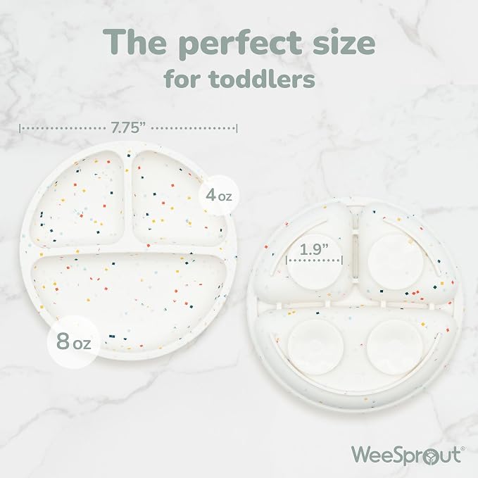 WeeSprout Suction Plates for Babies & Toddlers - Image 2