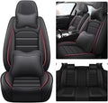 Leather Seat Cover for Ford Edge 2010-2026, Waterproof Soft Seat Covers by LEYPOCO