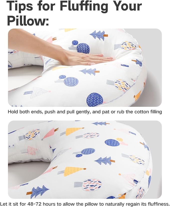 Nursing Pillow for Breastfeeding & Bottle Feeding –Breastfeeding Pillow - Image 7