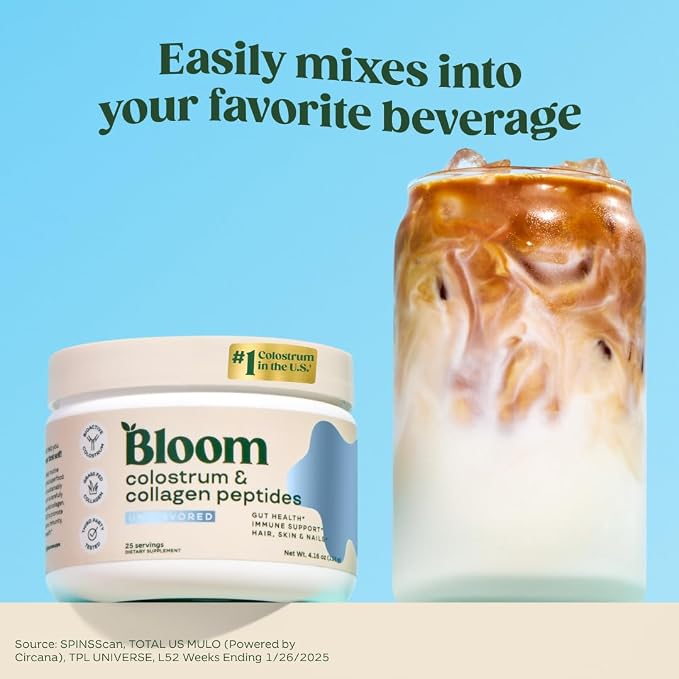 Bloom Nutrition Bovine Colostrum Powder - Image 2