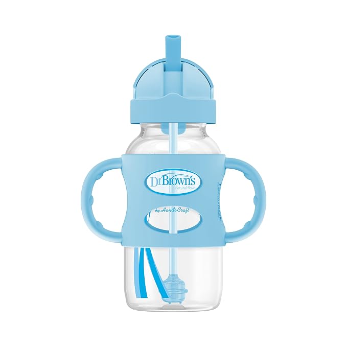 Dr. Brown's Milestones Wide-Neck Sippy Straw Bottle - Image 9