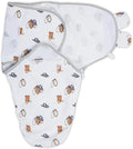 LollyBanks 100% Organic Cotton Baby Boy Essentials Swaddles 3-6 Months by LollyBanks