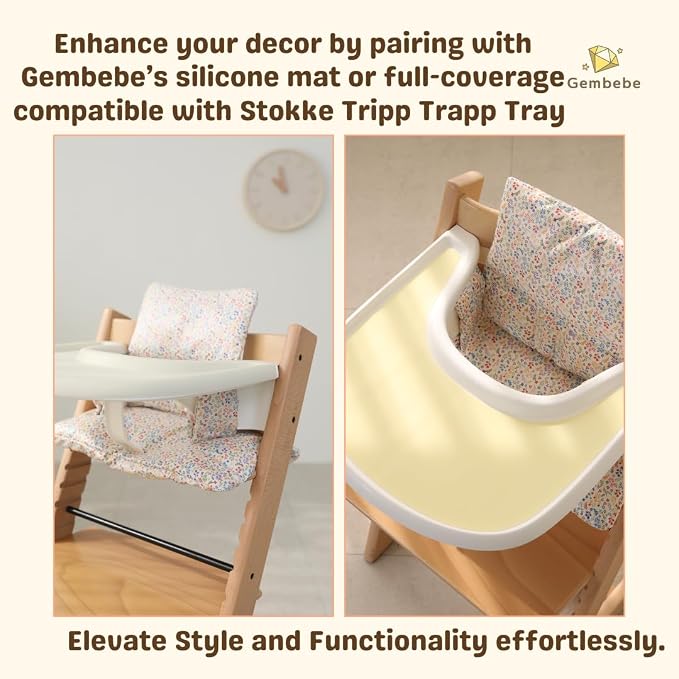 Waterproof & Compatible Stokke Tripp Trapp Cushion Set - Image 7