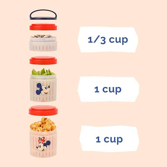 Whiskware Disney Mickey Mouse and Friends Stackable Snack Containers - Image 4