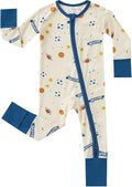 pureborn Baby Infant Boys Girls Sleeper Snug Fit Viscose from Bamboo Pajamas by pureborn
