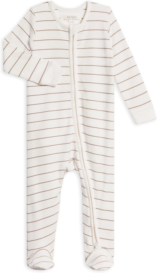 Colored Organics Baby Zip-Up Footed Sleeper by ColoredOrganics