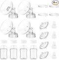 4packs 32mm Full Breast Replacement Pump Parts by IVARONAL
