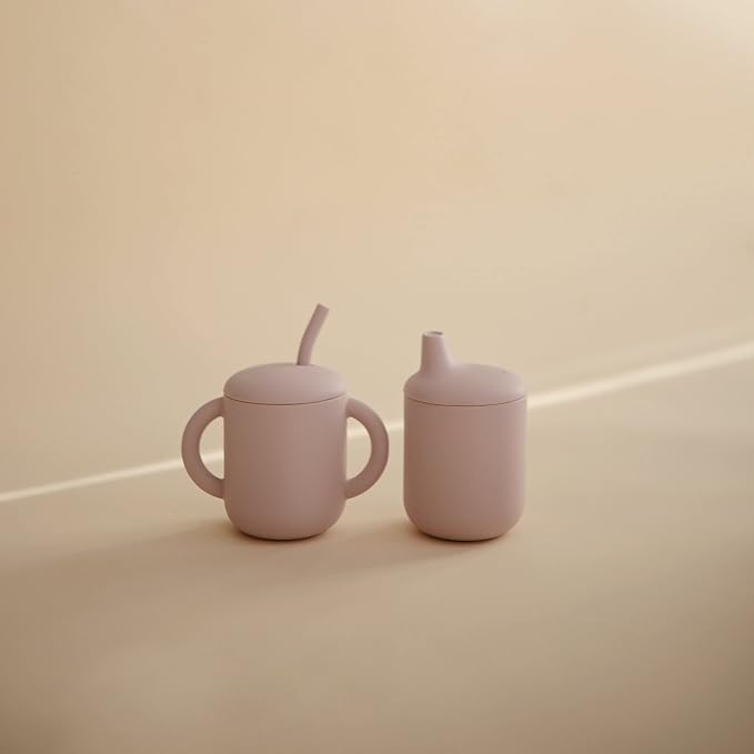 mushie 100% Silicone Baby Sippy Cup | 6 Months+ - Image 2