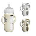 2 Pack Silicone Sleeves for Avent Natural Glass Bottles, Anti Breakage Baby by AYHIT
