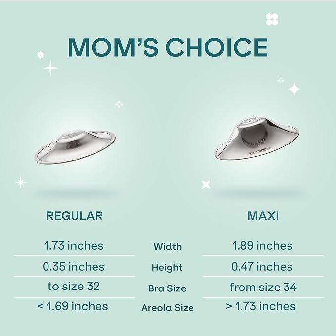 Koala Babycare The Original Nursing Cups 100% Silver – Nipple Shields - Image 4