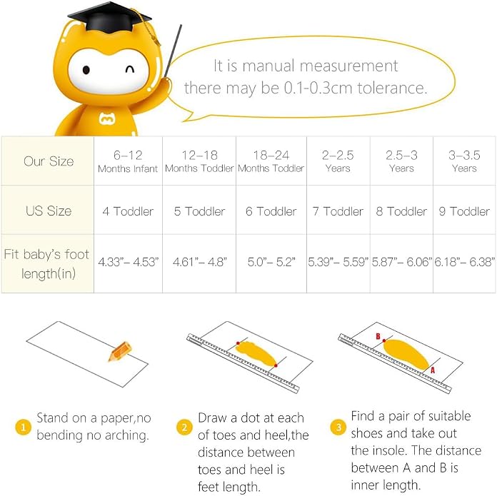 BMCiTYBM Toddler Baby Snow Boots Winter Shoes Boys Girls Cold Weather Baby Faux - Image 6
