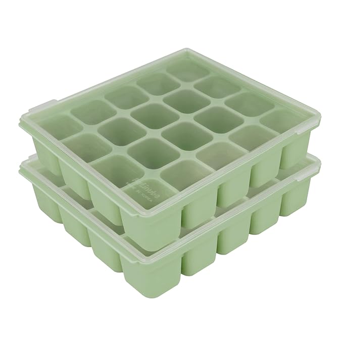 Baby Food Storage Silicone Cubes by Petinube