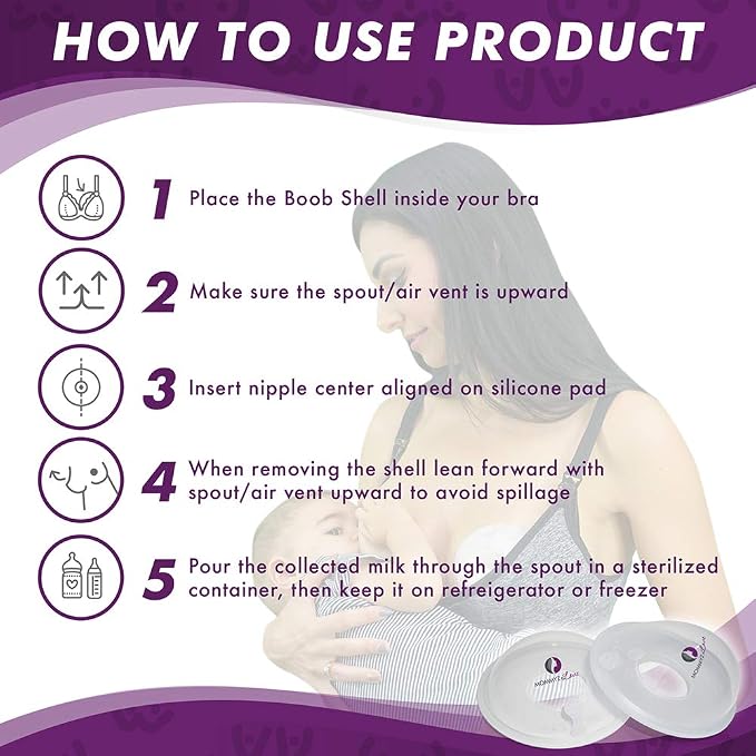 Mommyz Love Breast Shells & Milk Catcher - Image 7