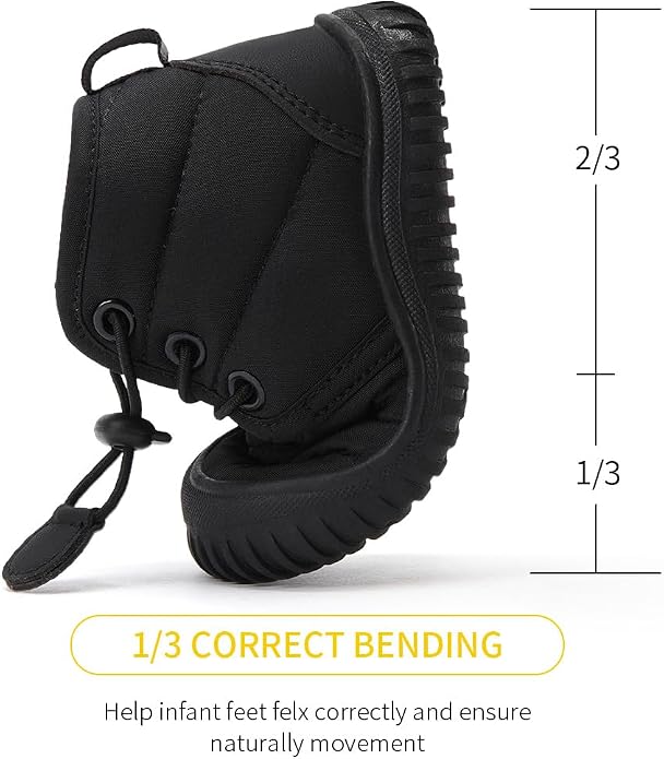 BMCiTYBM Toddler Baby Winter Snow Boots Boy Girl Faux Fur Warm Non Slip First - Image 3