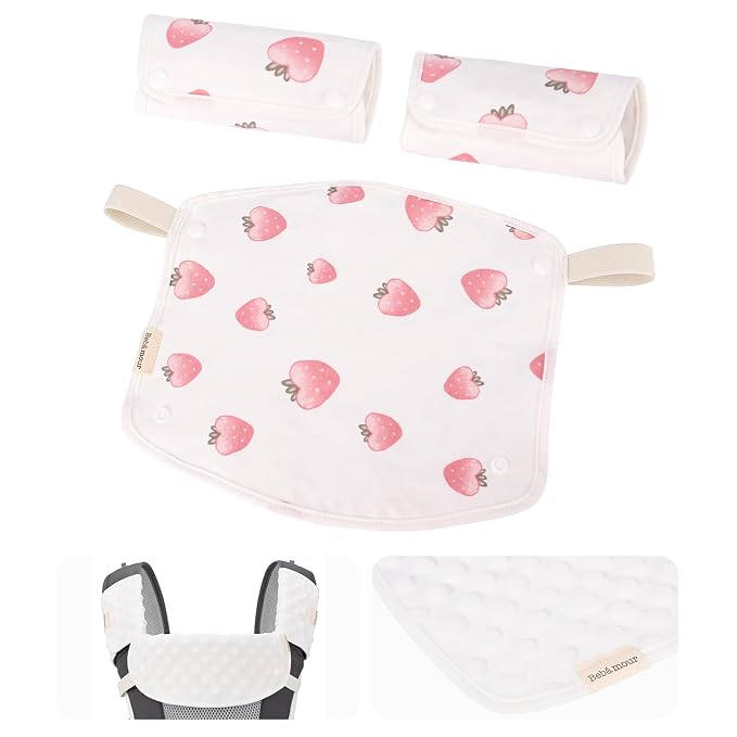 Bebamour Drool and Teething Reversible Cotton Pad by bebear
