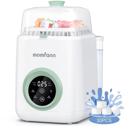 19 Min Bottle Washer, Quick Wash, Sterilizer and Dryer by momfann