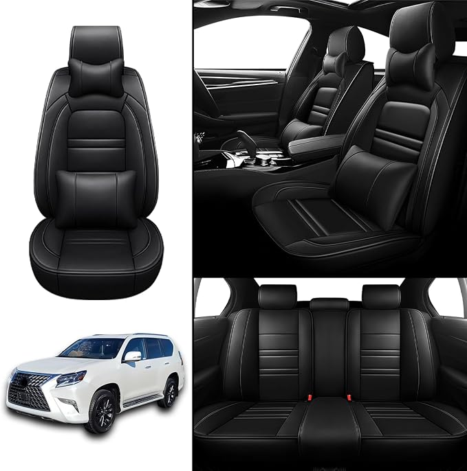 Car Seat Cover for Lexus Car gx460 2010-2023 | 5-Seats Seat Covers, Waterproof - Image 2