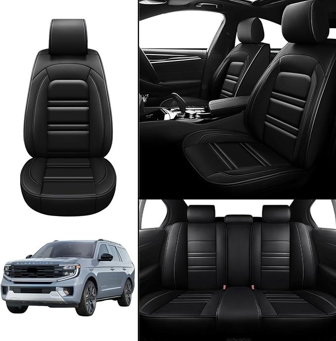 Seat Covers for Ford Expedition 1997-2025 | 5-Seats Leather Seat Covers - Image 2