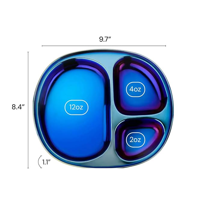 Ahimsa Stainless Steel Plates for Kids - Image 5
