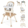 INFANS 8 in 1 Baby High Chair, Convertible Highchair by INFANS