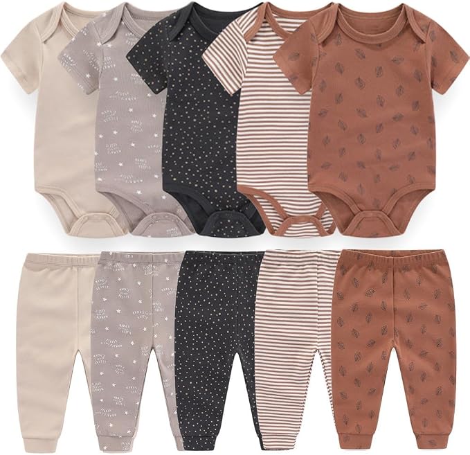 Kiddiezoom Unisex Baby Layette Essentials Giftset Clothing Set 19-Piece - Image 3