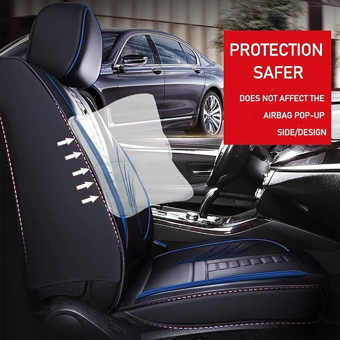 Luxury 2 Seats Car Seat Covers Protectors - Image 6