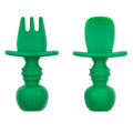 Bumkins Baby Utensils Set, Chewtensils Silicone Spoons by Bumkins