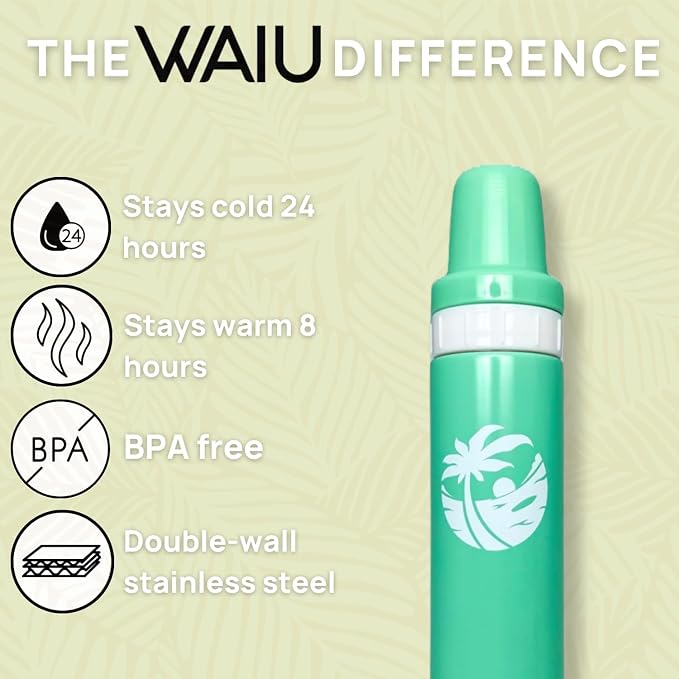 Waiu Insulated Stainless Steel Baby Bottle BPA-Free | Stainless Steel Keeps - Image 3