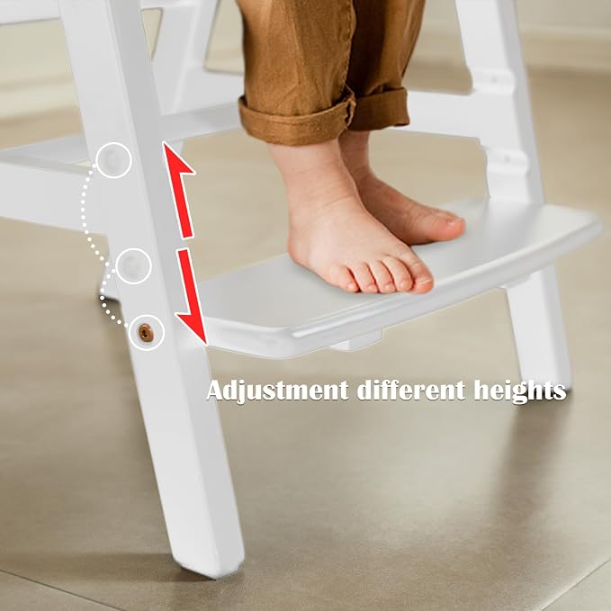 Solid Wood high Chairs for Toddlers, High Chair Grows - Image 5