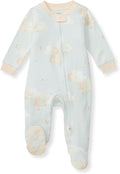 Burt’s Bees Baby Boys' One-Piece Sleep and Play 100% Organic Cotton PJs by BurtsBeesBaby